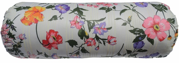 Kakaos Summer Flowers Round Bolster